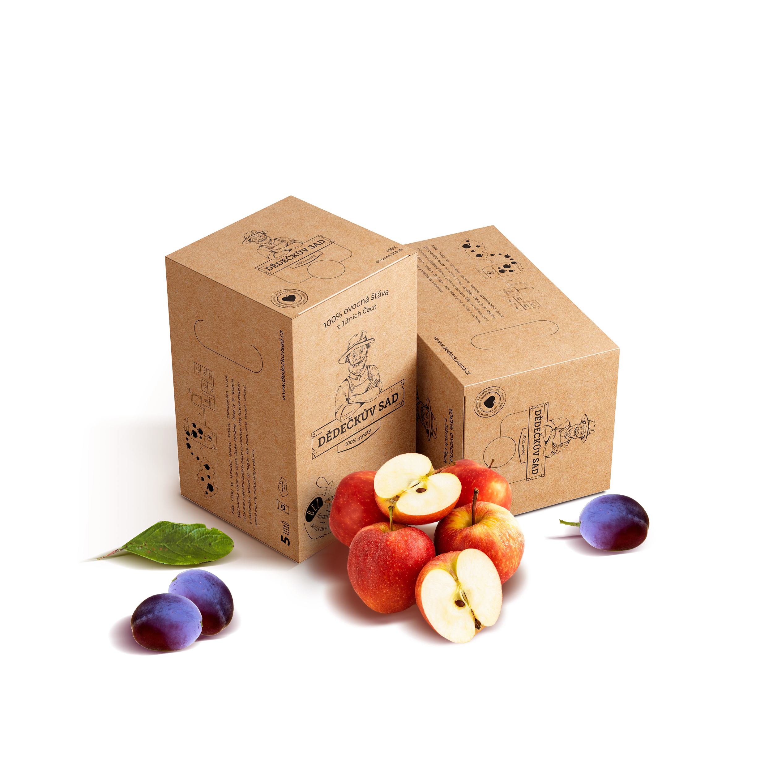 Švestka 30% + Jablko 70% Bag-in-box 5L